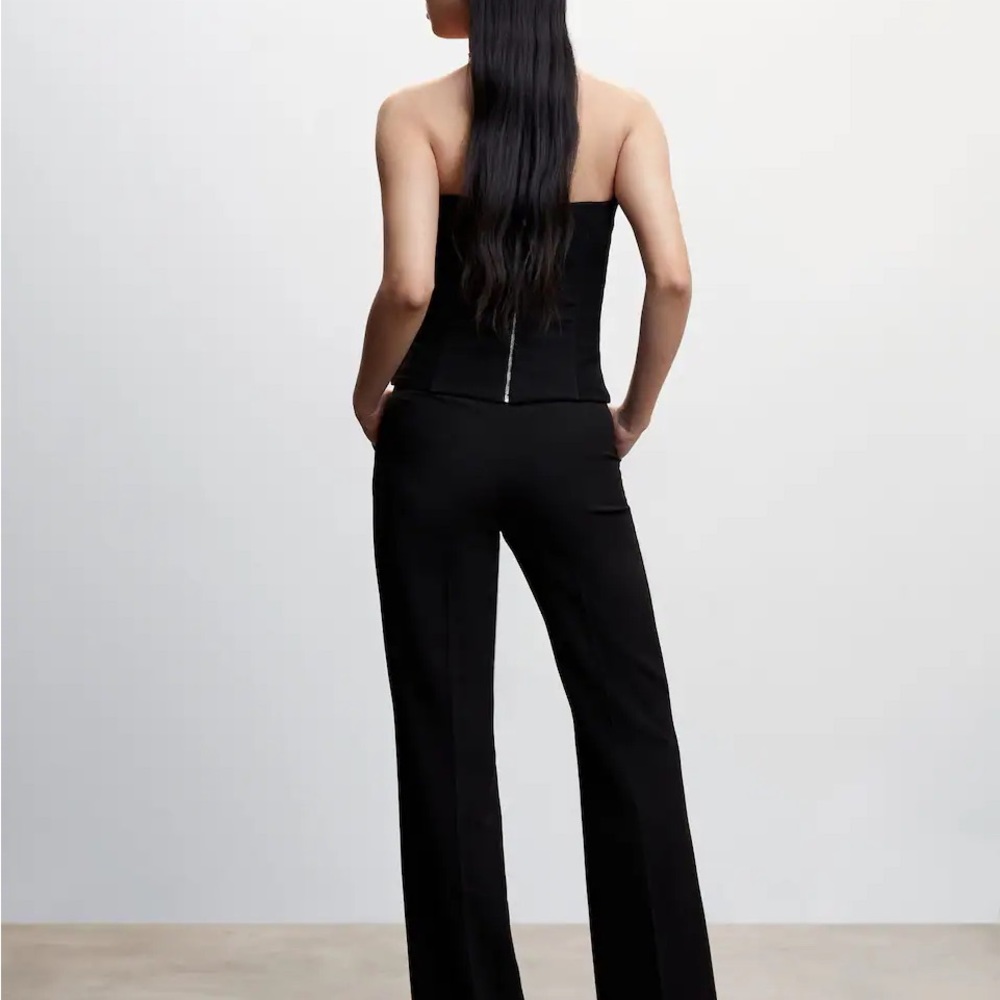 NWT MANGO Corset style top SIZE S - Picture 3 of 9